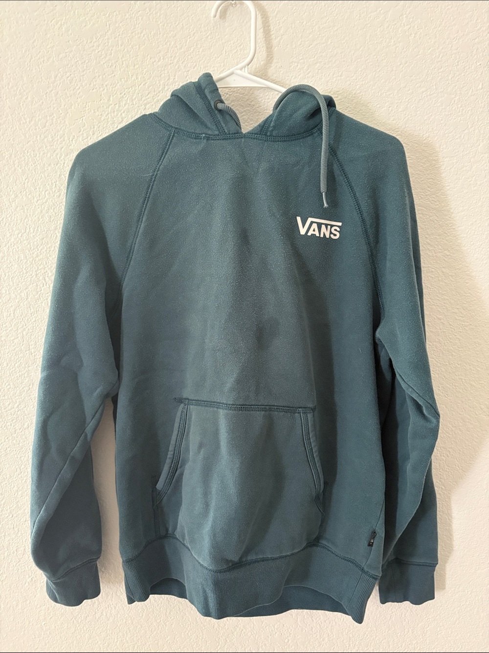 Vans Woman’s Teal Crewneck Hoodie with Logo